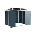 物置小屋用铝合金材质 - 200 x 200 x 150