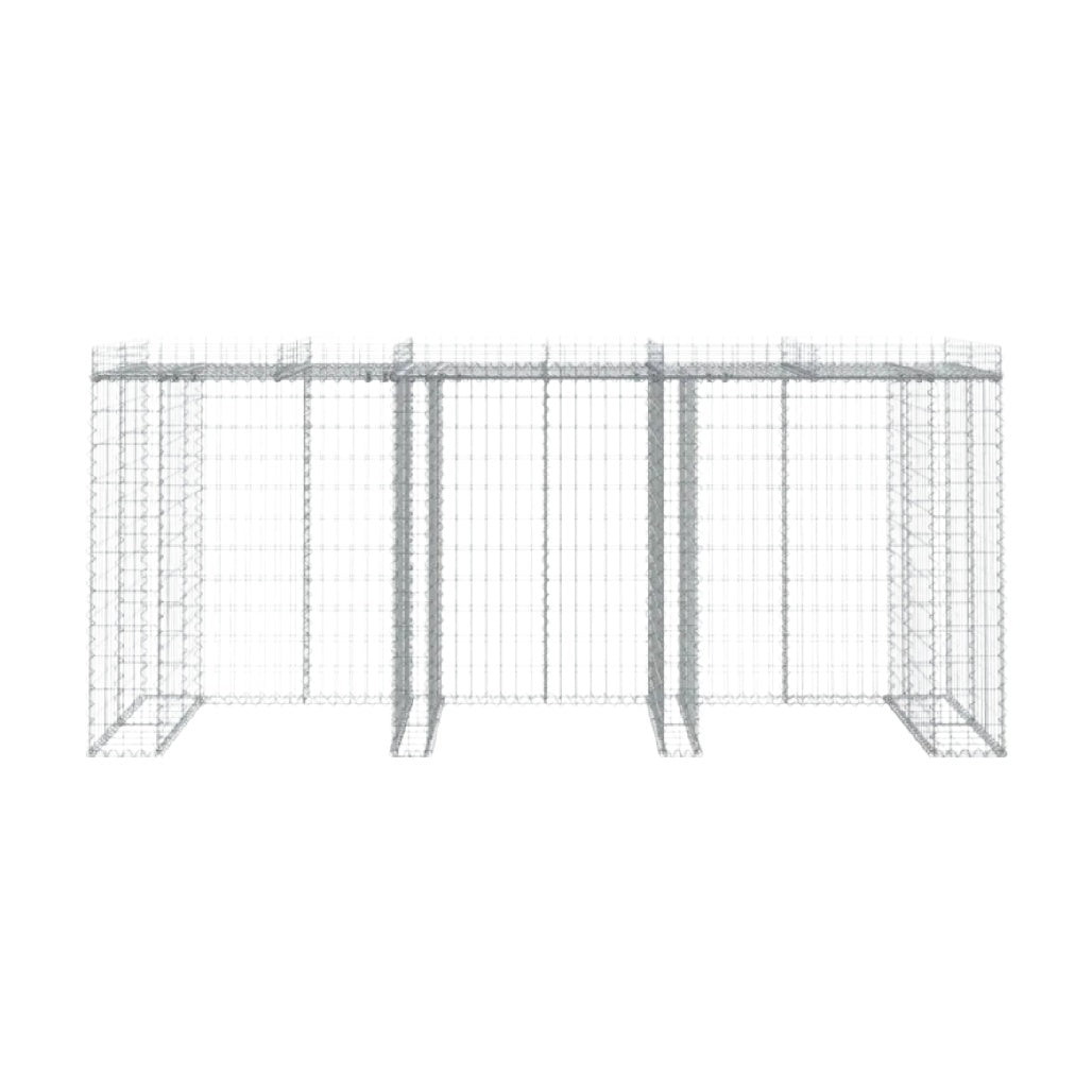 メッシュストレージ用コンテナ　屋外使用向け　スチール製　200 x 90 x 100