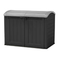 屋外収納ボックスのプラスチック製 - 120 x 75 x 90