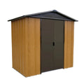 収納用工具小屋 - ガーデニングやアウトドアの使用 - スチール製 - 140 x 110 x 200