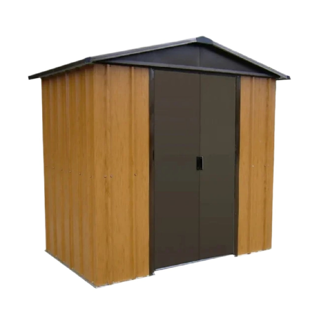 収納用工具小屋 - ガーデニングやアウトドアの使用 - スチール製 - 140 x 110 x 200